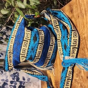 SALE⚡️Boho Lightwieght Over Shoulder Adjustable Strap Pouch 12W" X 13"L X 3.5